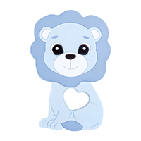 Львенок нежно голубой