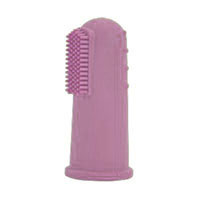 Щёточка прорезыватель на пальчик Blush (в футляре)