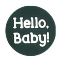 Бусина Hello Baby болотный