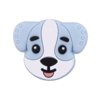 Голова собачки Pastel-blue