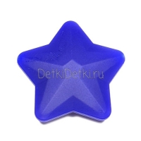 звезда 1 сине  фиолетовая