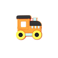 Паровоз мини оранжевый