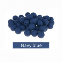 бусина 15 мм Navy Blue (Завод 1)