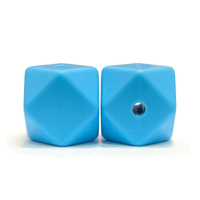 Мини многогранник голубой