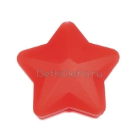 звезда 1  ярко красный