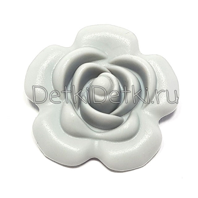 Роза светло серая