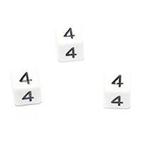 цифра 4 акрил