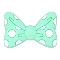 Бантик Мята в горошек