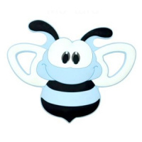 Пчелка Pastel Blue