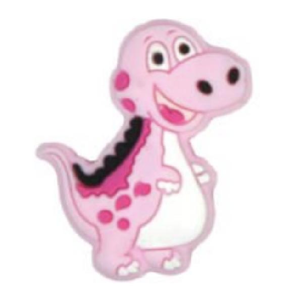 Динозаврик мини с сердечком Baby Pink