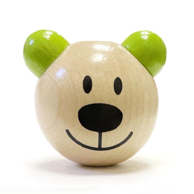 Мишка салатовые ушки