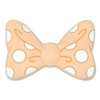 Бантик Peach Quatz в горошек