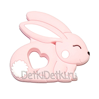 Зайка розовый