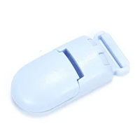 Клипса пластиковая 2 Pastel Blue