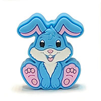 Заяц мини Голубой