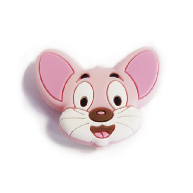 Голова мышки розовая