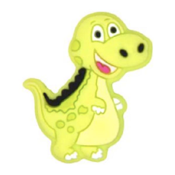 Динозаврик мини с сердечком Лимон