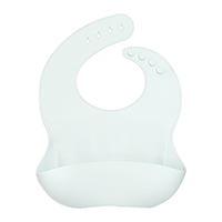 Нагрудник силиконовый pastel blue (Завод 1)