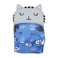 Варежка грызунок киска серая