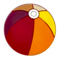 Мяч надувной мини Красный