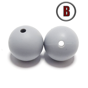 бусина Cloud 15 мм. (в цвет пустышки BIBS)