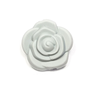 Роза мини светло серая