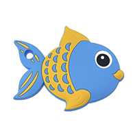 Золотая рыбка синяя