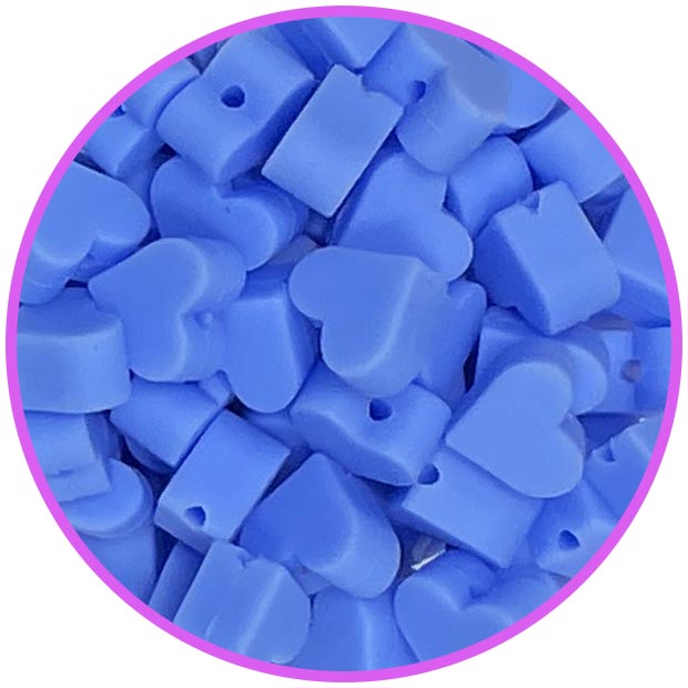 Сердечко мини China Blue (Завод 1)