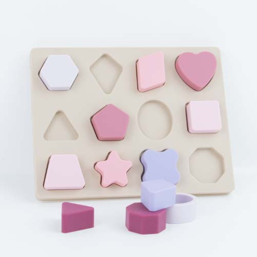 Пазл-Сортер Розовый