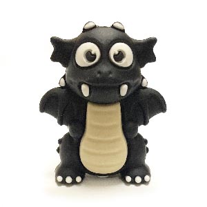 Дракончик мини Черный