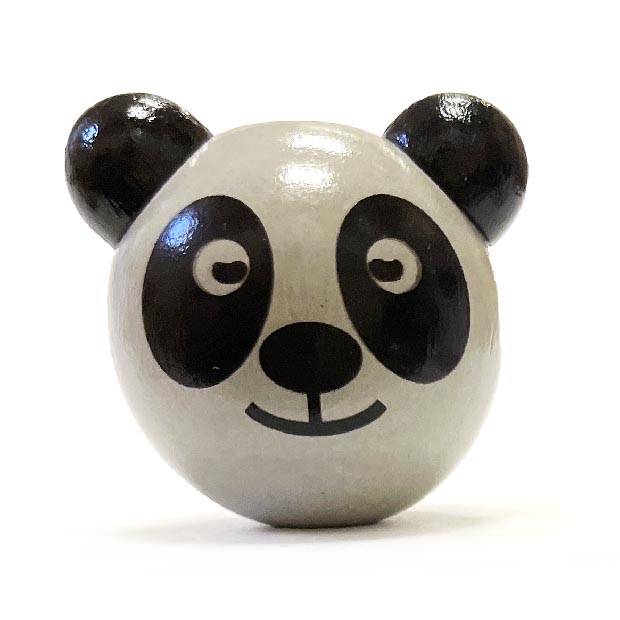 Панда Светло серая