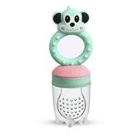 Ниблер Обезьянка Мята (СИЛИКОНОВАЯ РУЧКА)