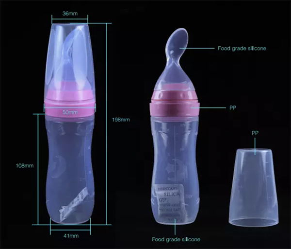 Бутылочка для кормления Телесная