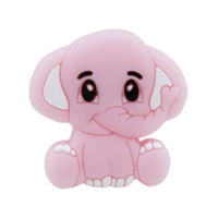 Слоник мини нежно розовый