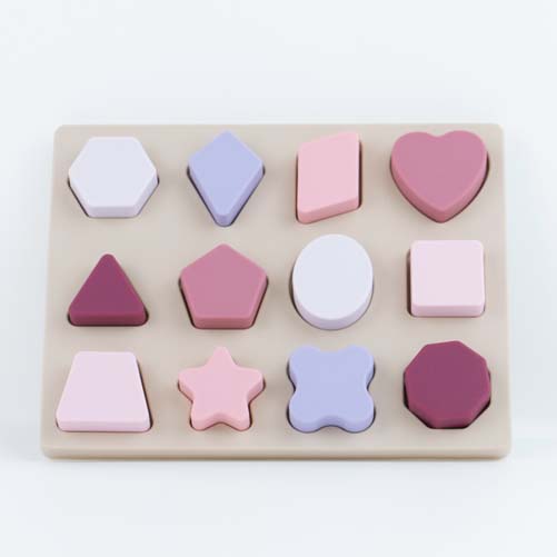 Пазл-Сортер Розовый