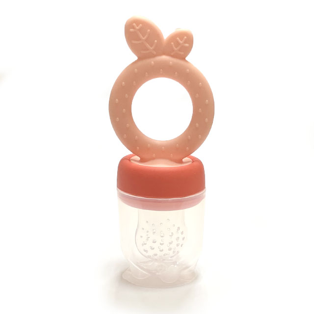 Ниблер Яблочко Soft Pink (СИЛИКОНОВАЯ РУЧКА)