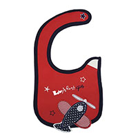 Нагрудник хлопковый Самолетик