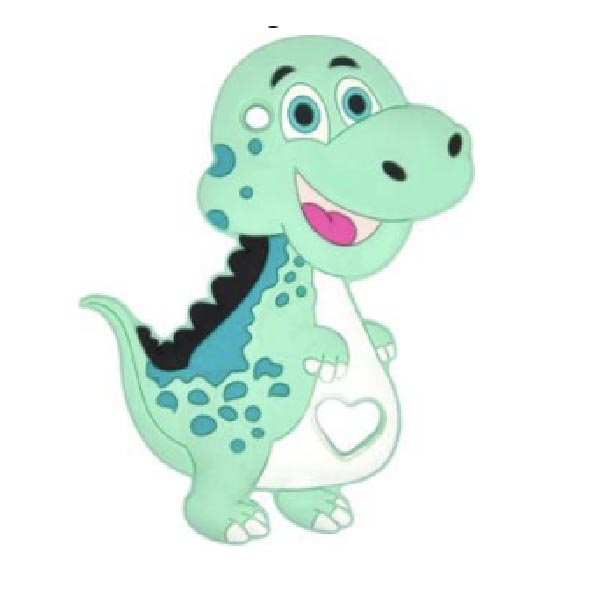 Динозаврик с сердечком Мята