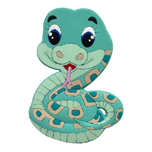 Змея светлая бирюза