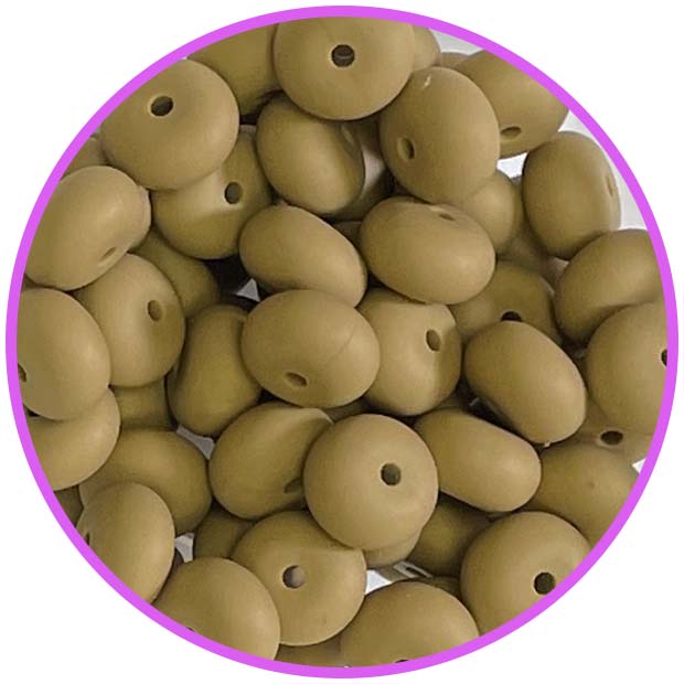 Силиконовый Abacus 14*8 мм Dim oatmeal