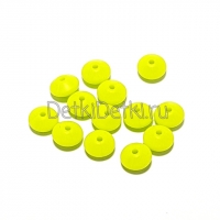 Линза 12 мм Светло салатовый силиконовая