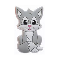 Лисенок мини Светло серый