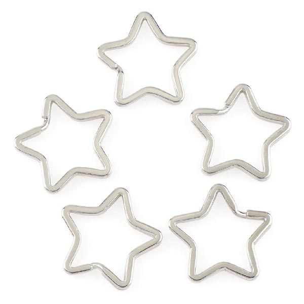 Звезда (металлическое кольцо для брелков)