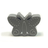 Бабочка мини серая