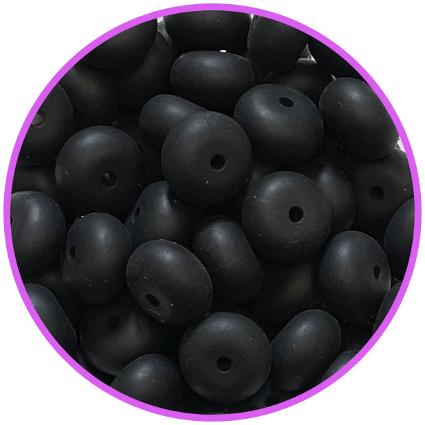 Силиконовый Abacus 14*8 мм Черный