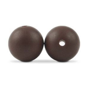 бусина шоколад 19 мм