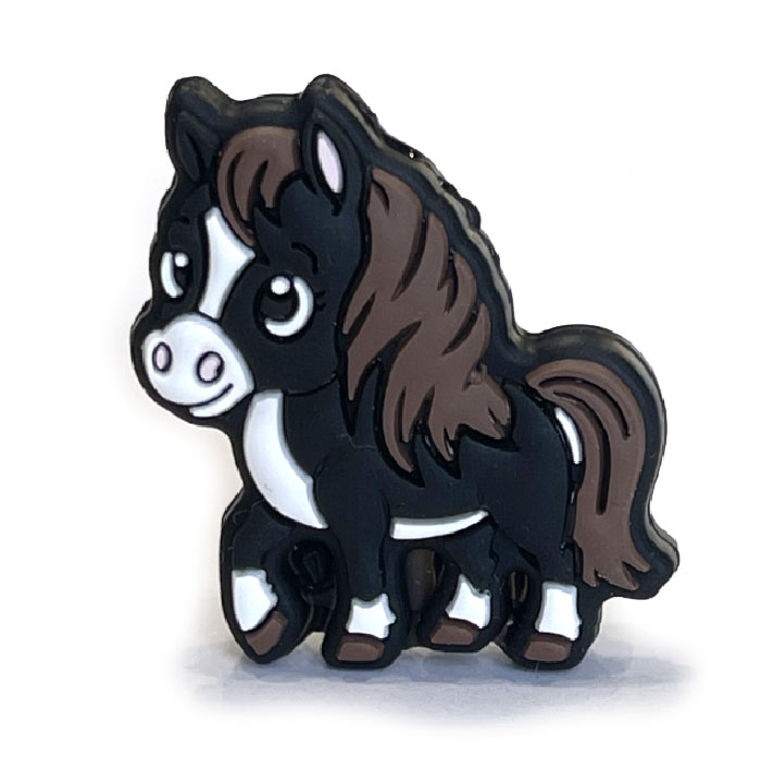 Лошадка мини черный