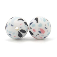 бусина terrazzo  print 15 мм