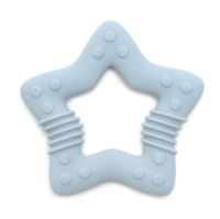Прорезыватель звезда Серо голубой