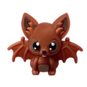 Летучая мышка 3Д бронза